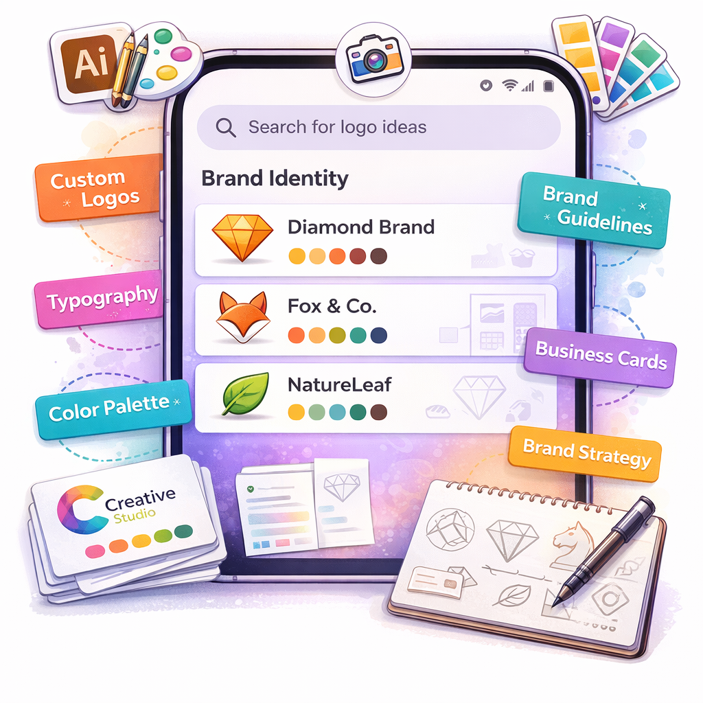 Professional Logo Design Agency in the UK By Brandso Studios