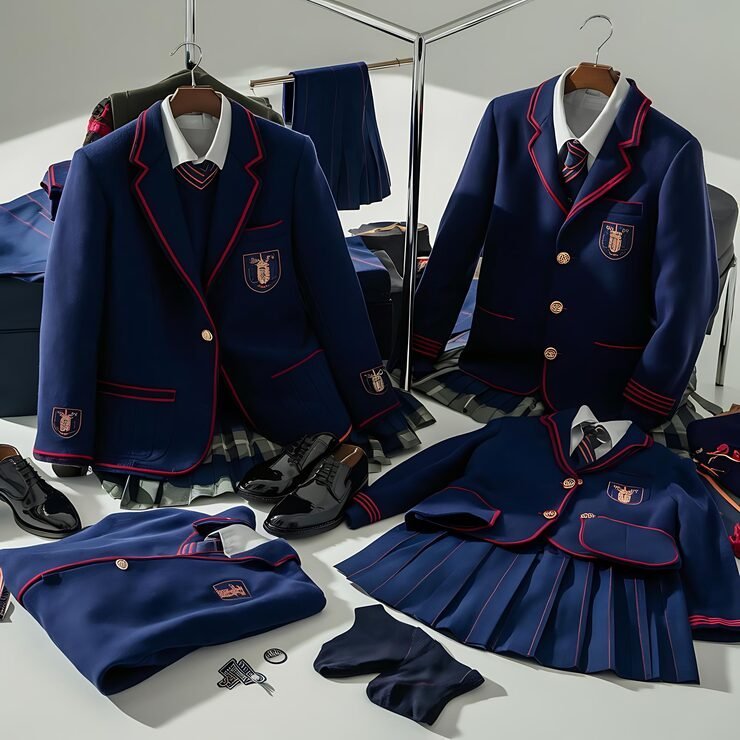 school uniforms UK with branded clothing for students and institutions